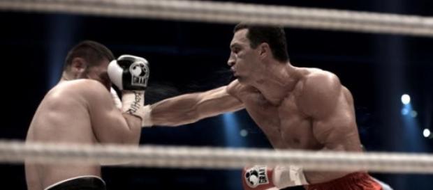 Klitschko's right hand is a dangerous weapon Klitschko's right hand is a dangerous weapon