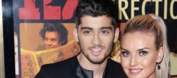 Zayn Malik com a noiva Perrie Edwards Zayn Malik com a noiva Perrie Edwards