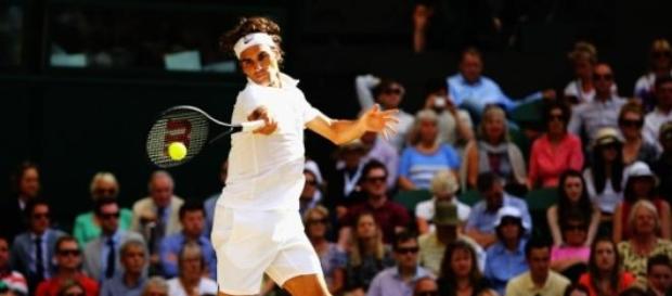 Federer sigue muy en forma en Wimbledon Federer sigue muy en forma en Wimbledon