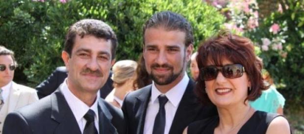 Mario Biondo ed i genitori Santina e Pippo Mario Biondo ed i genitori Santina e Pippo