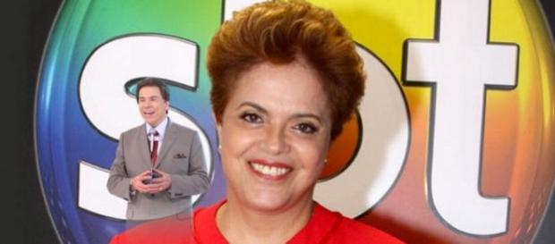 Silvio Santos quer entrevista com Dilma Silvio Santos quer entrevista com Dilma