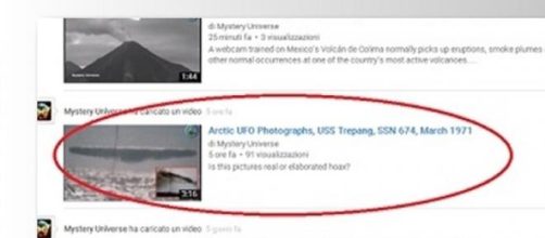 UFO e il mistero dell'Artico su YouTube
