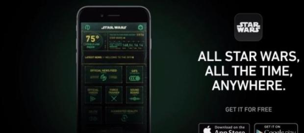 A 'Star Wars' app has been released A 'Star Wars' app has been released