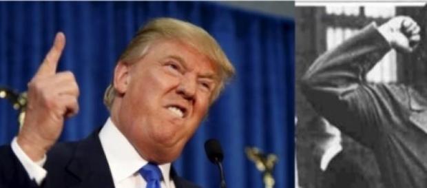Donal Trump y su discurso nos recuerda a Hitler Donal Trump y su discurso nos recuerda a Hitler