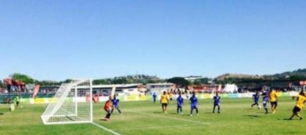 Foto del humillante partido. Foto del humillante partido.