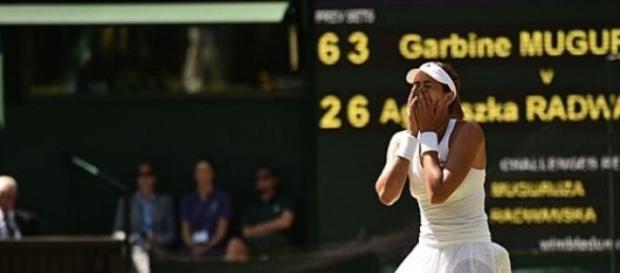 Muguruza se metió en su primera final grande Muguruza se metió en su primera final grande