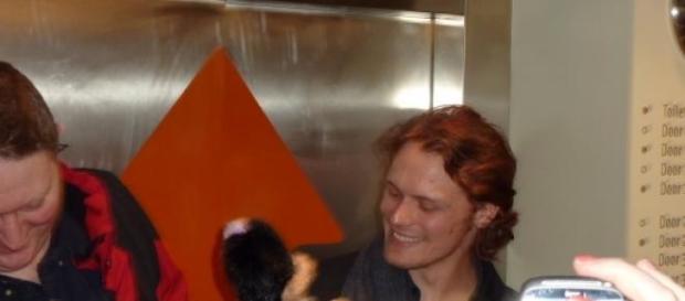 Sam Heughan über die „Outlander“-Romanze Sam Heughan über die „Outlander“-Romanze