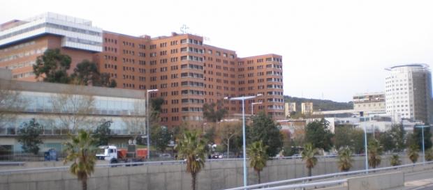 Fachada del hospital Vall D´Hebron de Barcelona Fachada del hospital Vall D´Hebron de Barcelona