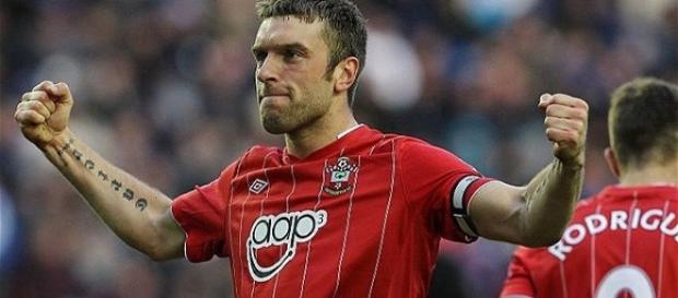 Lambert during his time with Southampton. Lambert during his time with Southampton.