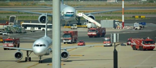 Un Cessna atterra a Fiumicino indisturbato Un Cessna atterra a Fiumicino indisturbato