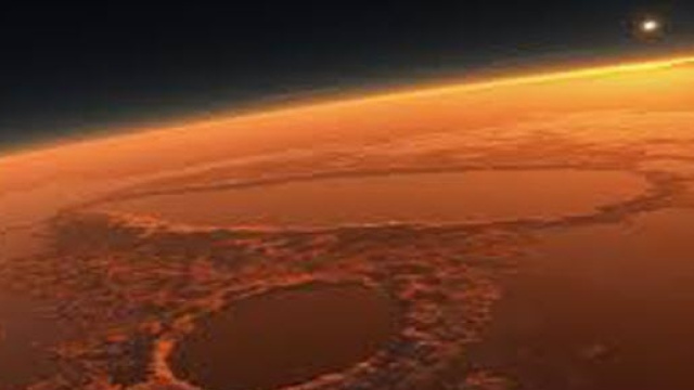 Ripresa spaziale del Pianeta Rosso