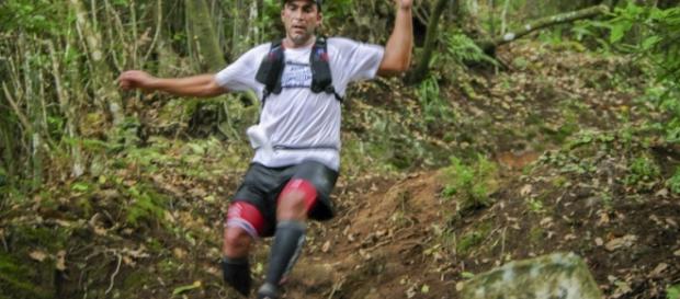 Corredor participante do Trail do Porto da Cruz Corredor participante do Trail do Porto da Cruz