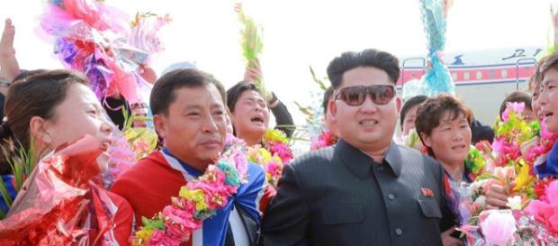 Leader della Corea del Nord Kim Jong Un Leader della Corea del Nord Kim Jong Un