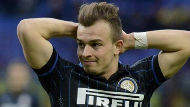 Xherdan Shaqiri &egrave; in uscita dall'Inter
