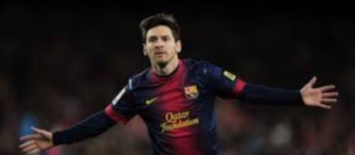 Lionel Messi, autore di una doppietta
