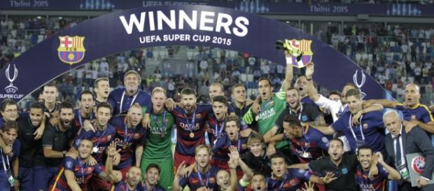 Barcelona campeón de la Supercopa UEFA 2015 Barcelona campeón de la Supercopa UEFA 2015