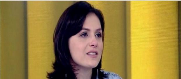 Monica Iozzi e Otaviano se emocionam ao vivo Monica Iozzi e Otaviano se emocionam ao vivo