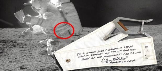 Edgar Mitchell sulla luna nella missione Apollo 14 Edgar Mitchell sulla luna nella missione Apollo 14