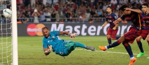 El gol de Pedro decisivo en la prórroga. El gol de Pedro decisivo en la prórroga.