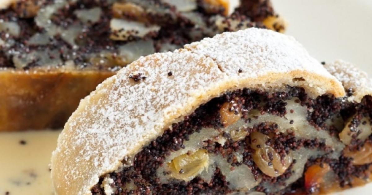 Strudel originale con semi di papavero