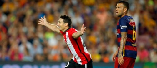 Aduriz anota el empate del Bilbao campeón