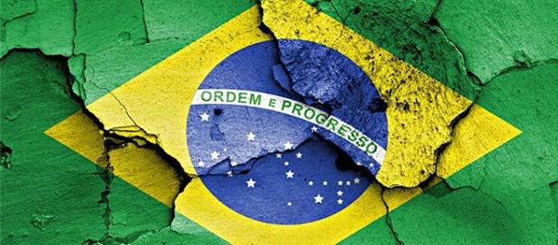 Ilustração de crise política e econômica no Brasil Ilustração de crise política e econômica no Brasil