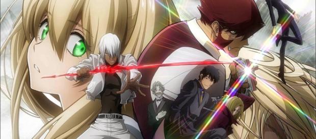 Poster promocional de Kekkai Sensen. Poster promocional de Kekkai Sensen.