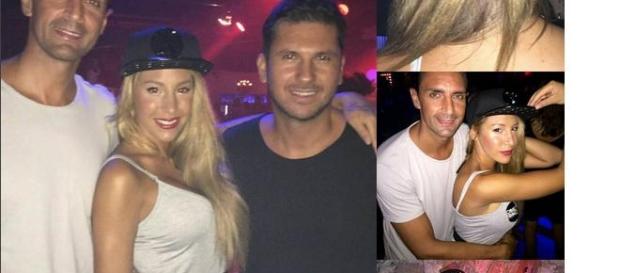 Steisy, rodeada de hombres en Ibiza Steisy, rodeada de hombres en Ibiza
