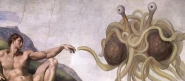 Deus Monstro Espaguete aparece em Angola Deus Monstro Espaguete aparece em Angola