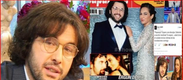 Ergün Demir se enoja por la portada de la revista Ergün Demir se enoja por la portada de la revista