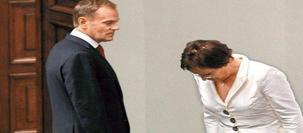 Premier Kopacz składa hołd przewodniczącemu Premier Kopacz składa hołd przewodniczącemu