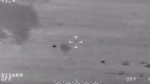 UFO ripreso dalla videocamera del jet