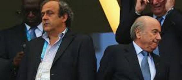 Michel Platini i Sepp Blatter - fusion.net Michel Platini i Sepp Blatter - fusion.net