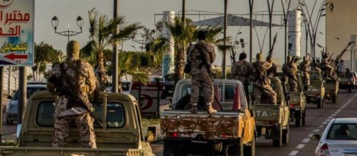 Forze militari jihadiste a Sirte, foto ABC.