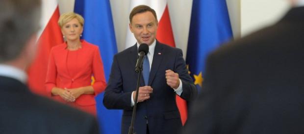 Andrzej Duda jako wzorowy dyplomata. Andrzej Duda jako wzorowy dyplomata.