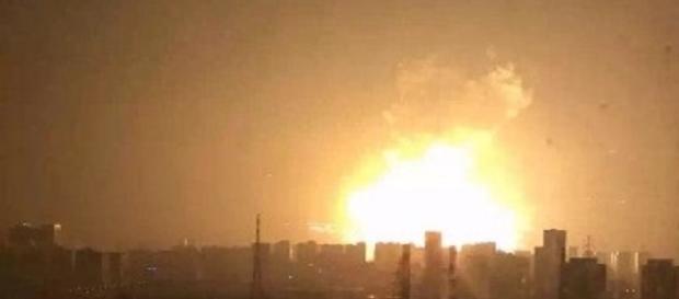 Hay sustancias nocivas en el lugar de la explosión Hay sustancias nocivas en el lugar de la explosión