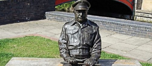 Stature of Captain Mainwaring in Thetford