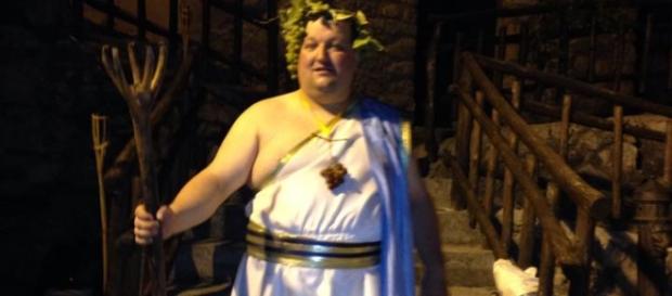Baccanalia 2015, la discesa di Dio Bacco Baccanalia 2015, la discesa di Dio Bacco