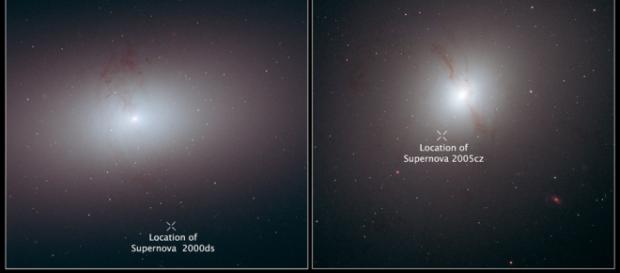 Supernova arrojada fuera de la Vía Láctea Supernova arrojada fuera de la Vía Láctea
