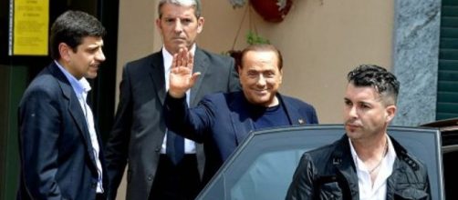 Silvio Berlusconi, presidente del Milan