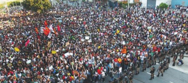 A maior manifestação está marcada para o dia 7 A maior manifestação está marcada para o dia 7