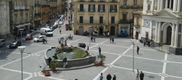 Caltanissetta, piazza Garibaldi Caltanissetta, piazza Garibaldi