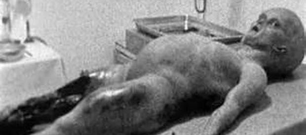 Corpo alieno recuperato a Roswell. Corpo alieno recuperato a Roswell.