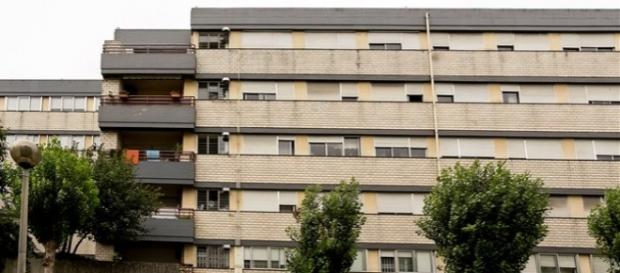 Foi neste prédio que aconteceu o acidente Foi neste prédio que aconteceu o acidente