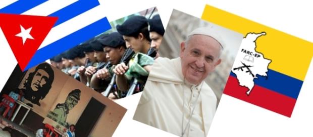 Las FARC buscan encontrarse con el Papa Francisco Las FARC buscan encontrarse con el Papa Francisco