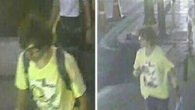 Ecco l'attentatore di Bangkok: con e senza zaino