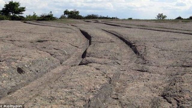 I solchi fotografati dal geologo russo