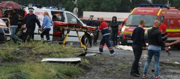 Grav accident la 5 km de Brăila Grav accident la 5 km de Brăila
