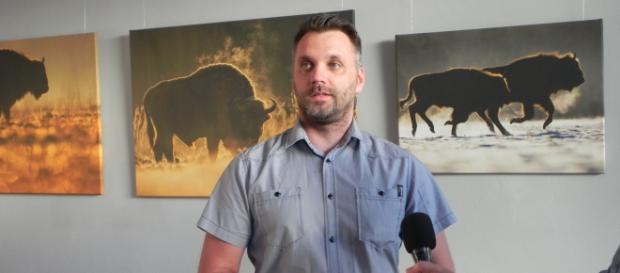 Krzysztof Onikijuk i jego "Żubry". Fot. K.Krzak Krzysztof Onikijuk i jego "Żubry". Fot. K.Krzak