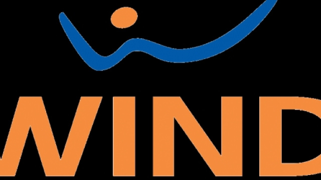 Il logo della compagnia telefonica Wind